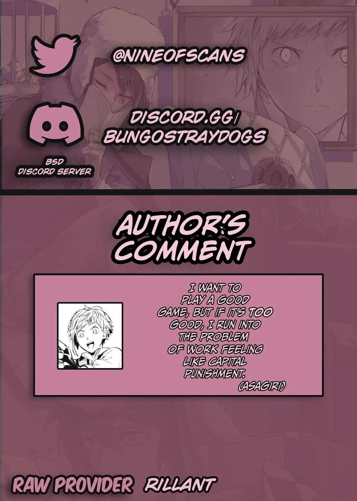 Bungou Stray Dogs, Chapter 126 image 01